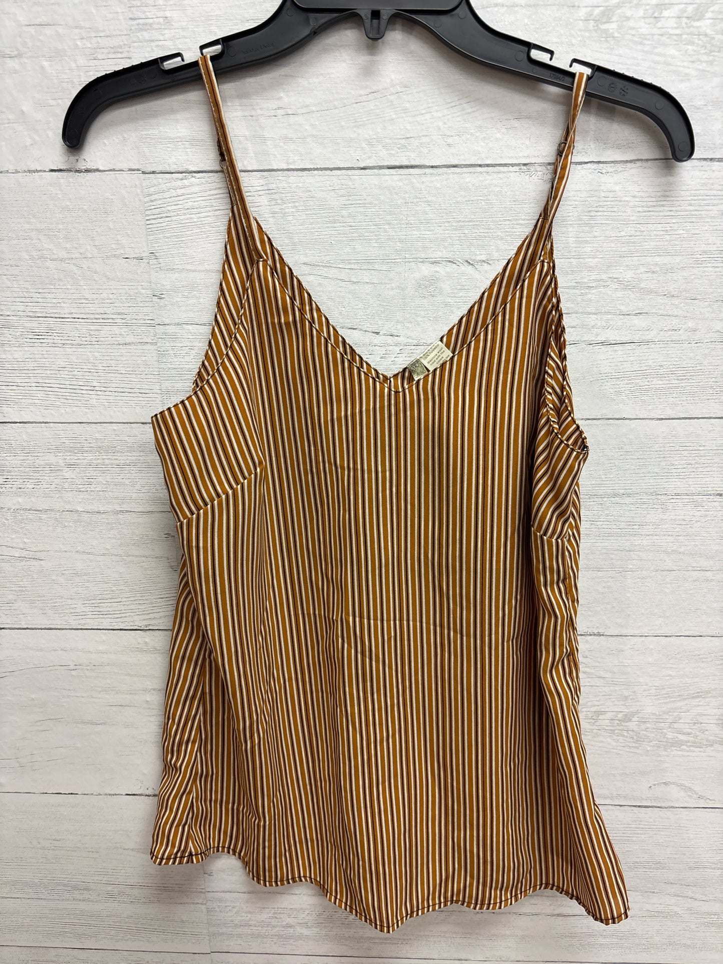 Size S Japna Orange Womens Tank-Top