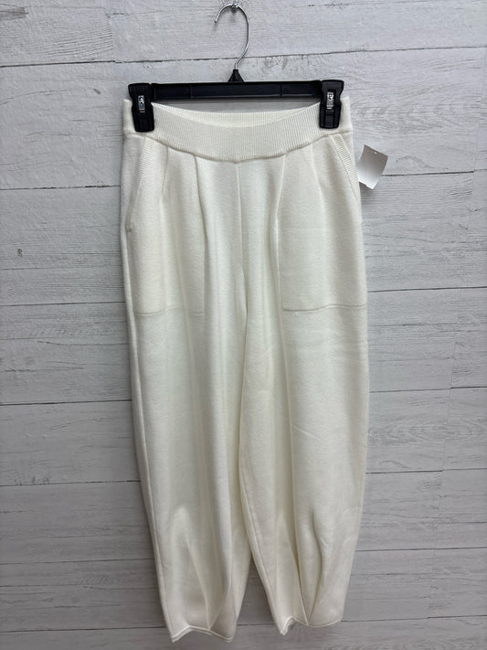 Size M N/A White Womens Sweatpants