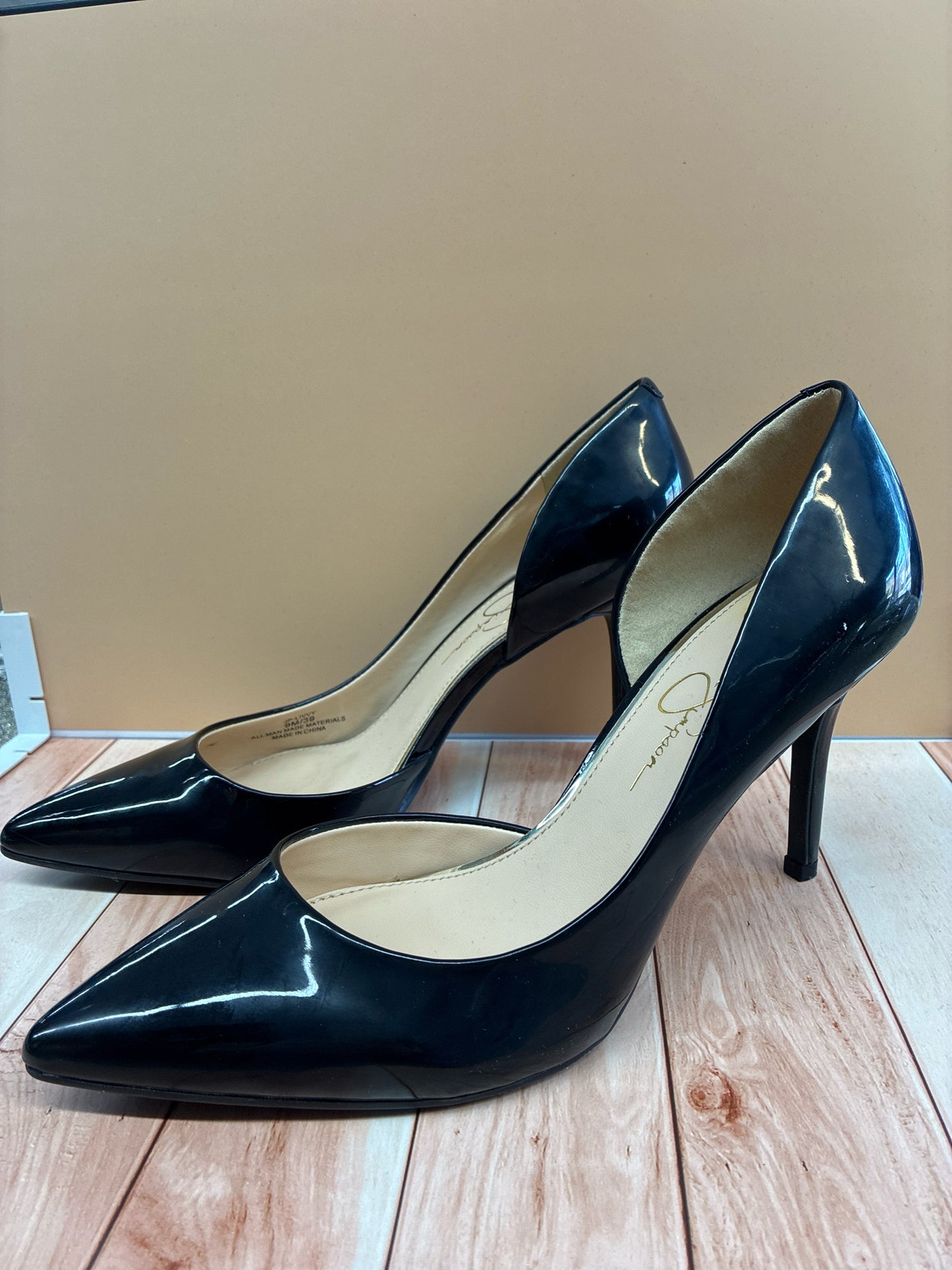 9 Jessica Simpson Black Womens Heels