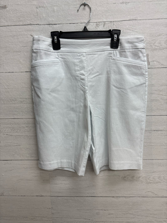 Size L KATE PARK White Womens Shorts
