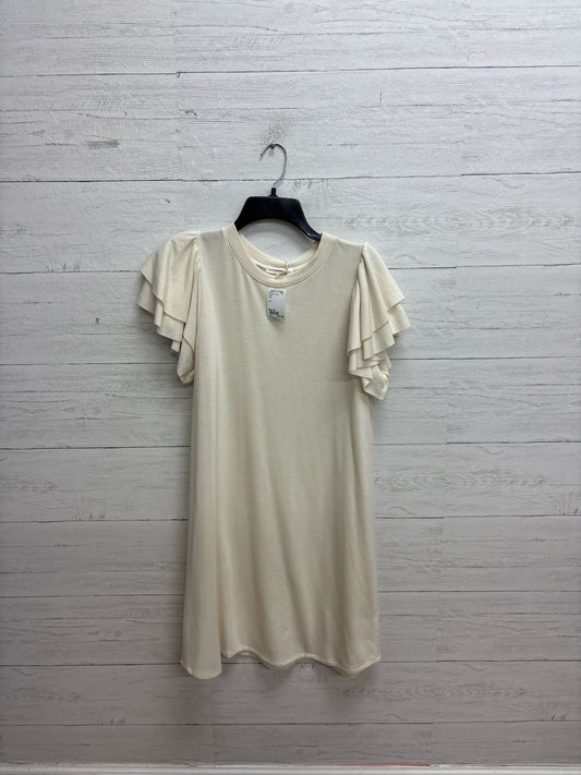 Size M cherish Cream Dress/Evening Wear