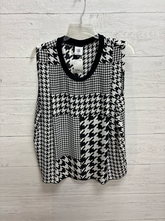 Size M Cabi Black/White Womens Shirt