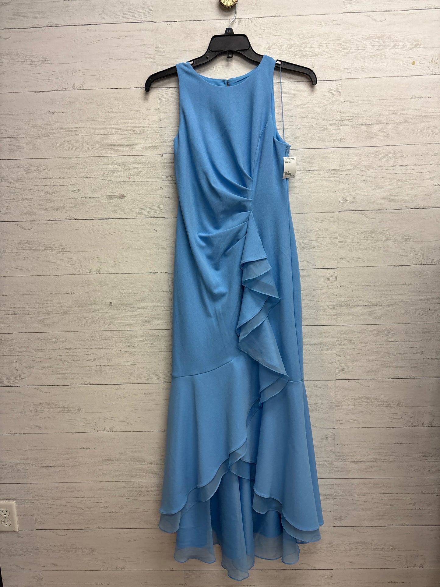 Size 8 Adrianna Papell Blue GOWN