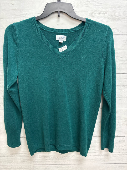 Size M Croft & Barrow Green Womens Shirt