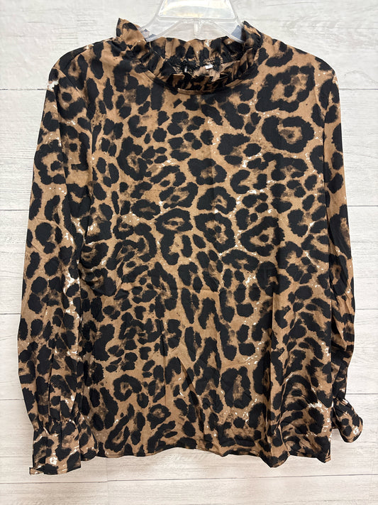 Size L N/A Brown/black Womens Shirt