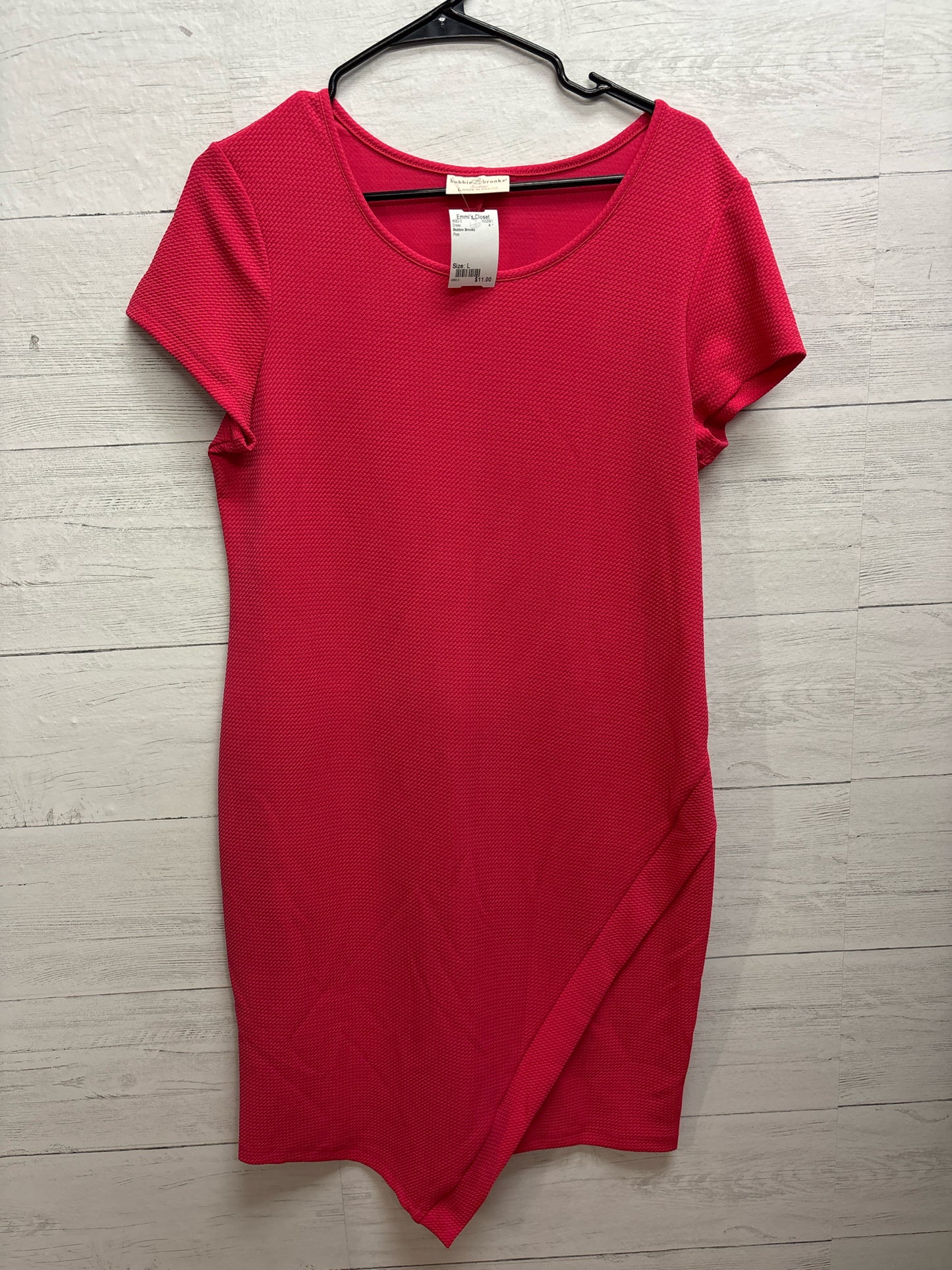 Size L Bobbie Brooks Pink Dress