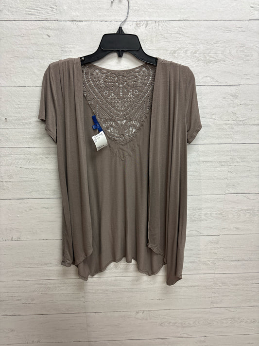 Size S Apt. 9 Grey Womens Cardigan