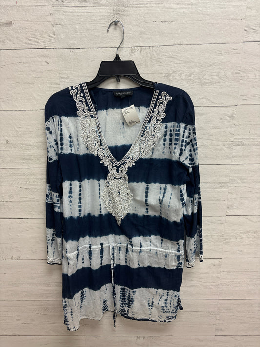 Size M Spiaggia dolce Navy Womens Shirt