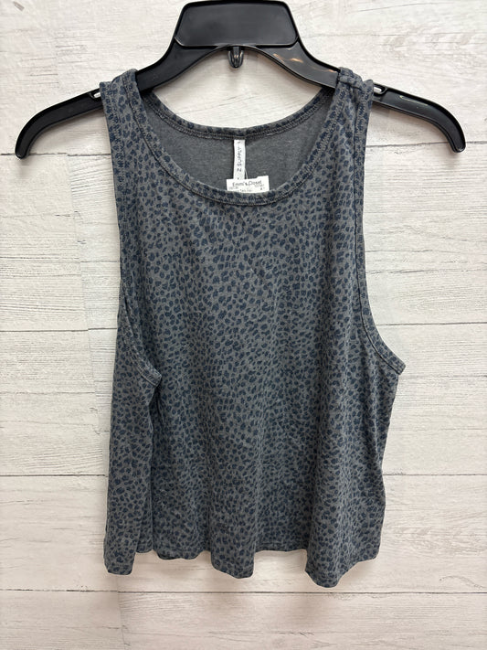 Size L Z Supply Navy Womens Tank-Top