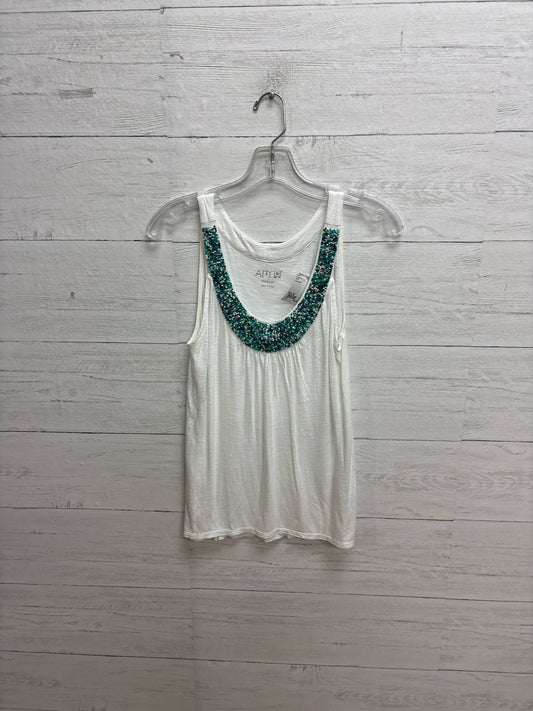 Size M APT.9 Green/White Womens Shirt