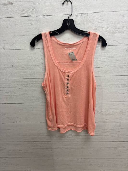 Size M LUCKY BRAND Peach Womens Tank-Top