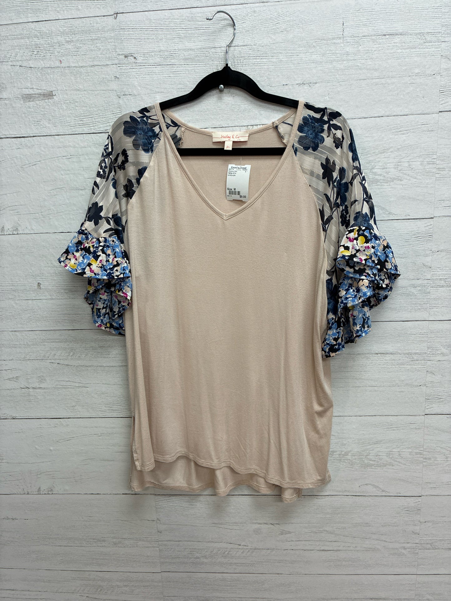 Size M Hailey & Co pink/purple Womens Shirt