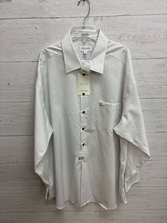 Size 10 Concept Black/White Mens Shirt