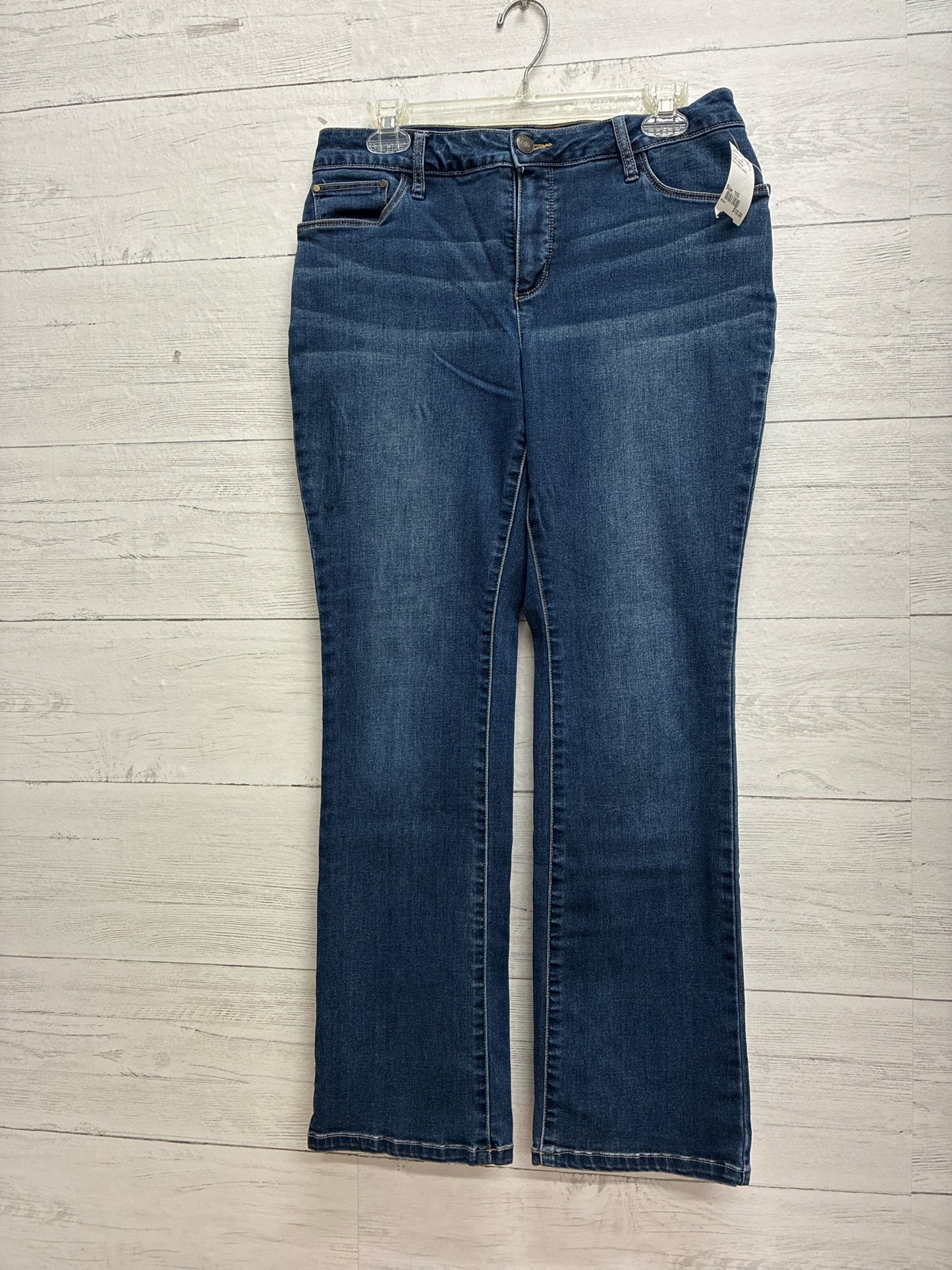 Size 10S Croft & Barrow Blue Denim Womens Jeans