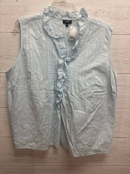 Size 20 Talbot's Blue Womens Shirt