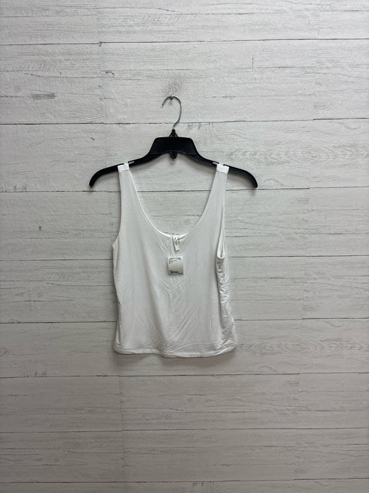 Size L BE COOL White Womens Tank-Top
