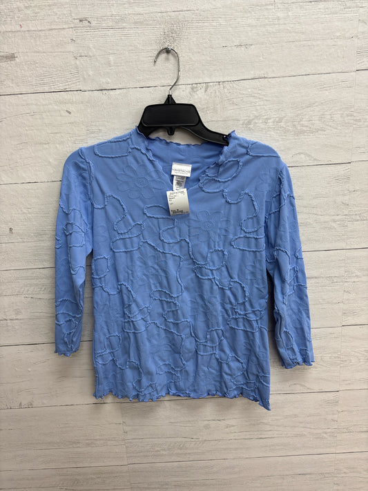 Size M Haystacks Blue Womens Shirt