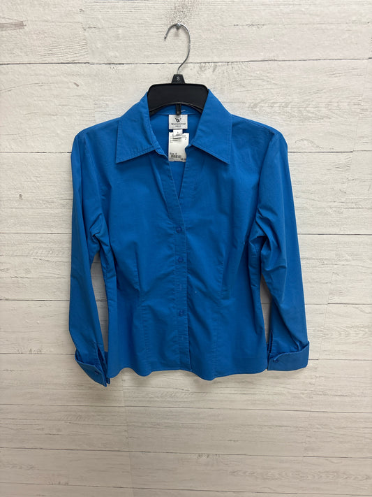 Size 8 Worthington Blue Womens Shirt