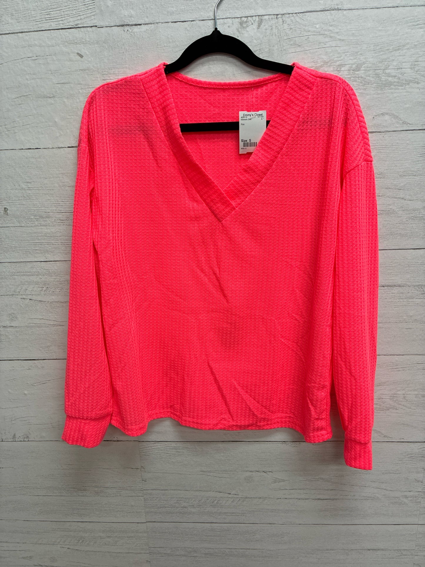 Size S Pink Womens Shirt