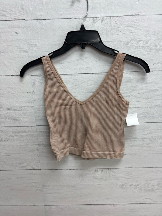 Size S/M Aura Tan Womens Tank-Top