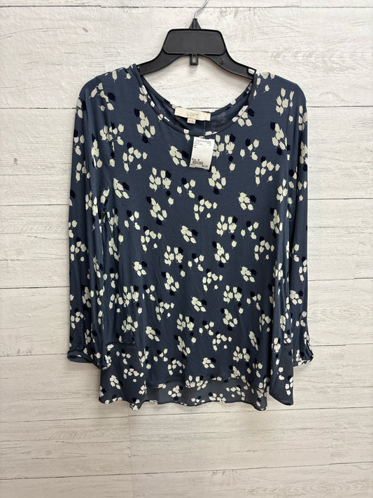 Size M Loft Blue Womens Shirt