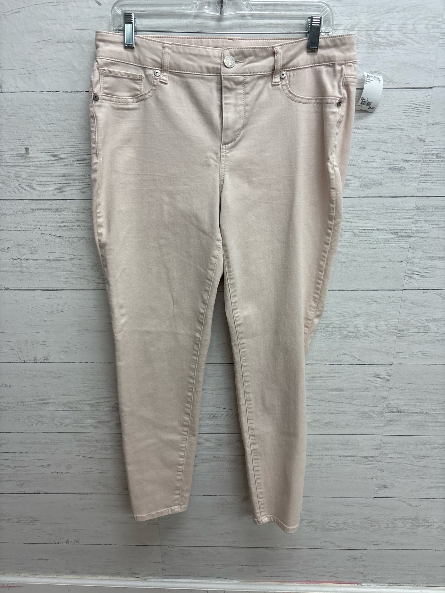 Size L Maurices Tan Womens Jeans