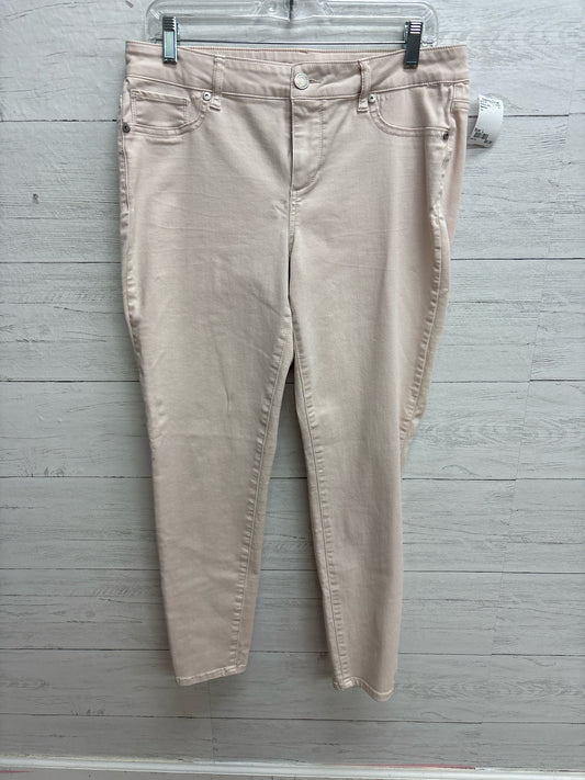 Size L Maurices Tan Womens Jeans