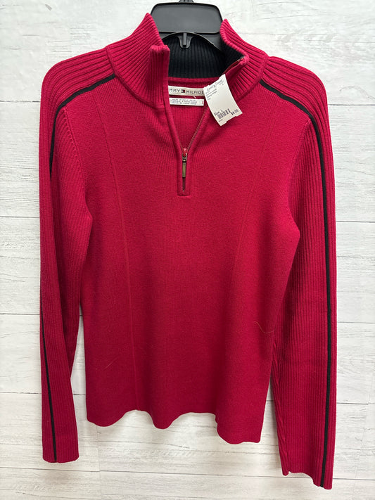 Size L Tommy Hilfiger Red Womens Sweater