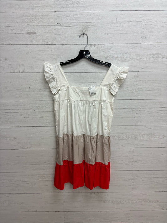Size S Hyfve,hyfve,hyfve Orange/White Dress/Evening Wear