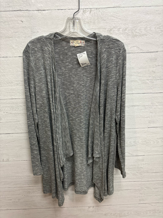 Size L Pink Republic Grey Womens Cardigan