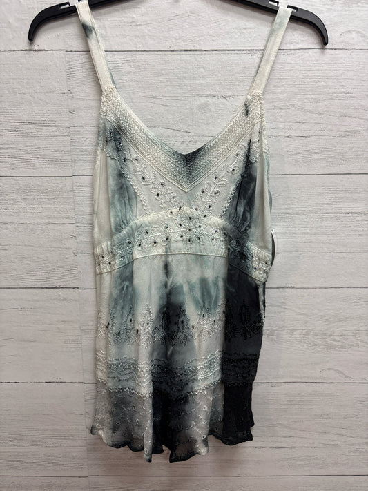 Size L L.S.I teal grey Womens Tank-Top