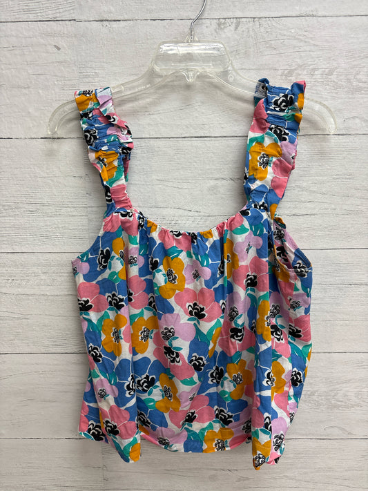 Size M ON 34TH Pink/Blue Womens Tank-Top