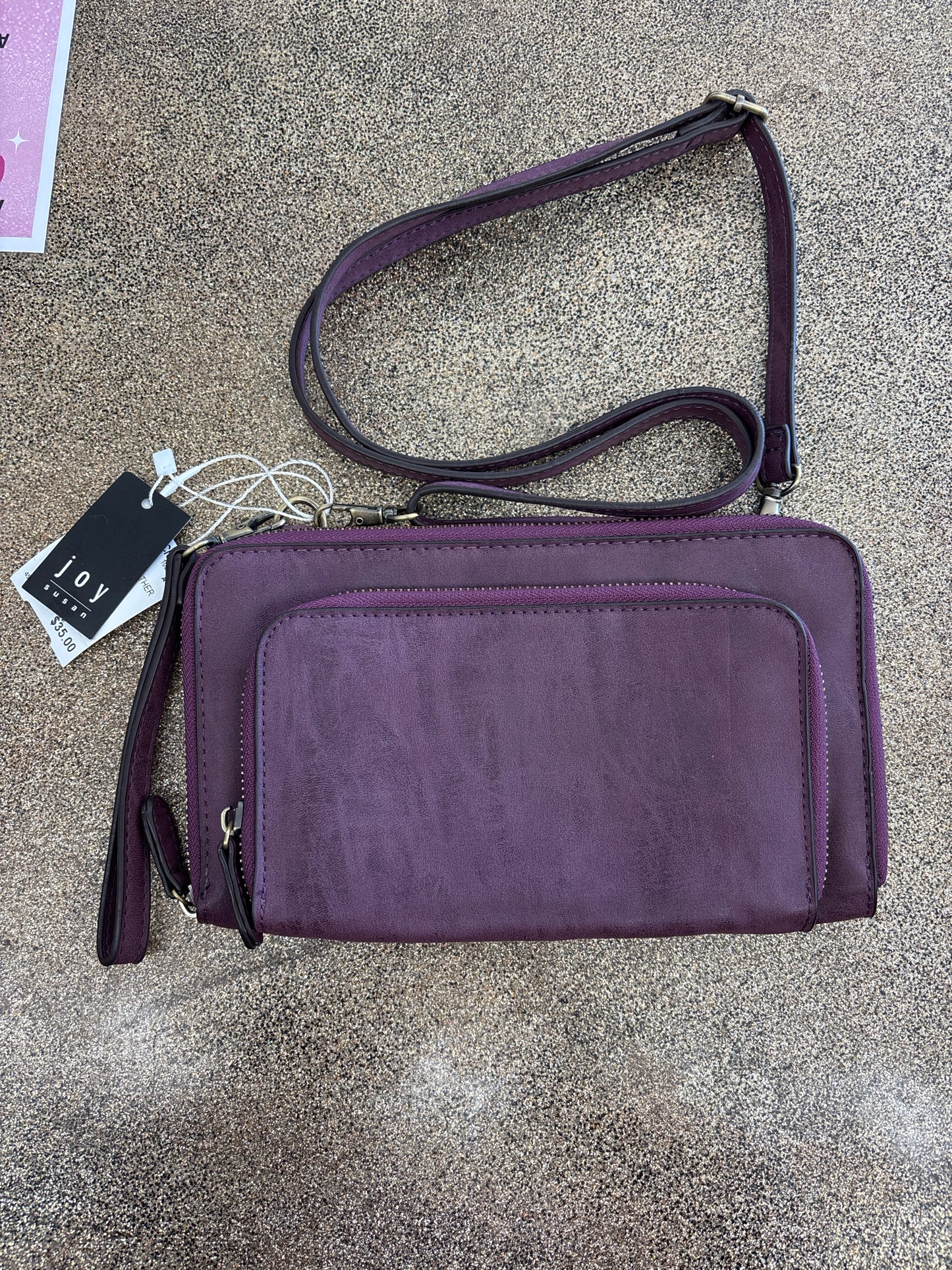 Joy Susan Purple Purse
