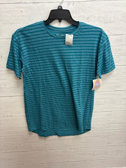 Size M LuLa Roe Blue Womens Shirt