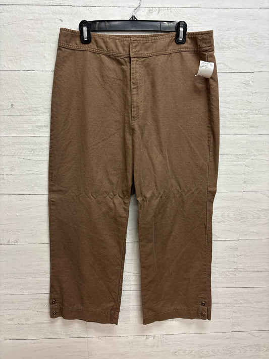 Size 14 Nomadic Traders Brown Womens Pants