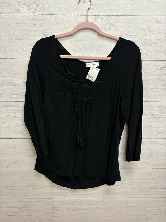 Size S Love Crazy Black Womens Shirt
