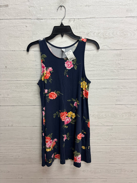 Size M Old Navy Navy/Pink Dress/Evening Wear