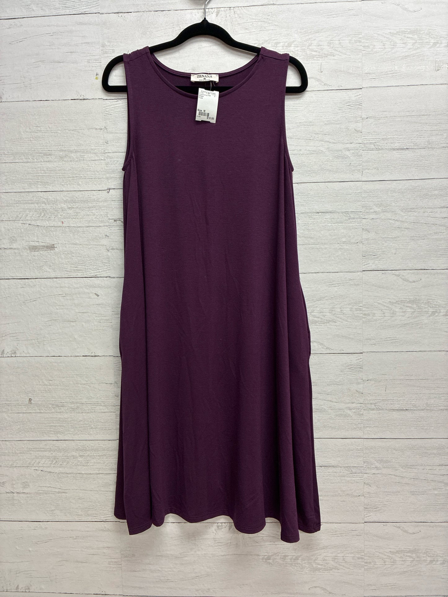 Size M Zenana Purple Dress/Evening Wear