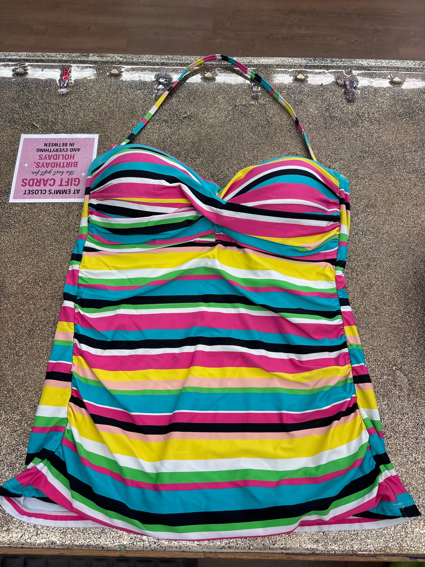 Size XL Anne Cole Multi color Swimsuit