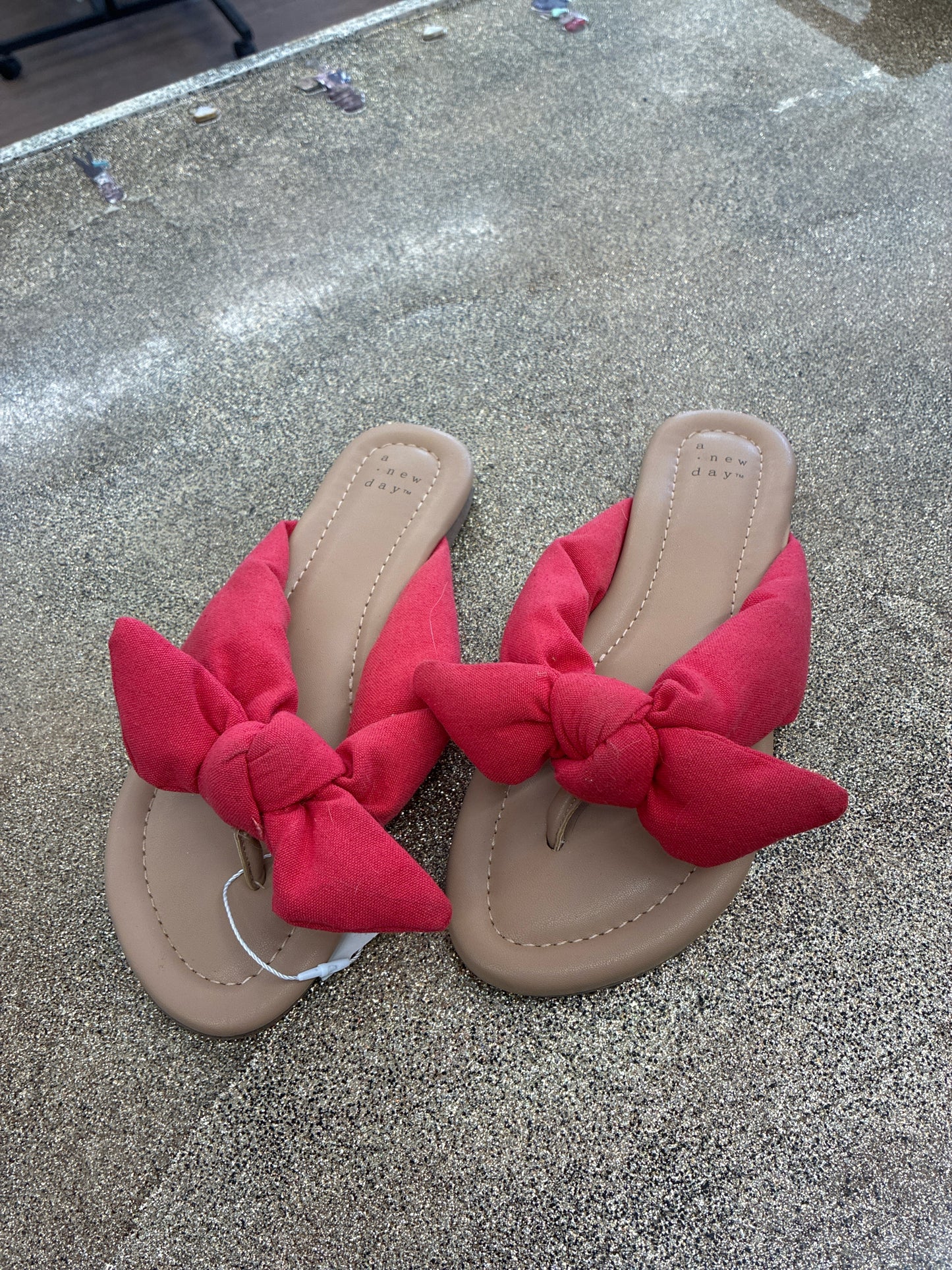 7 a new day Red Womens Sandal