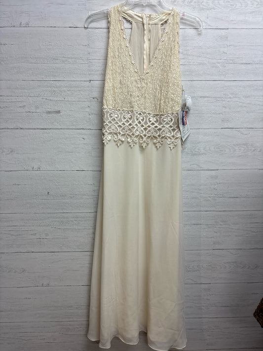 Size 14 Betsy's Things Cream Gown