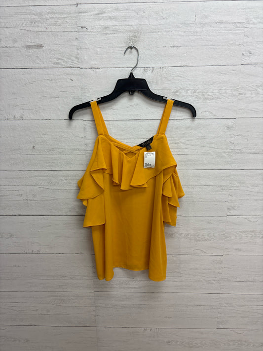 Size S Thalia Yellow Womens Tank-Top