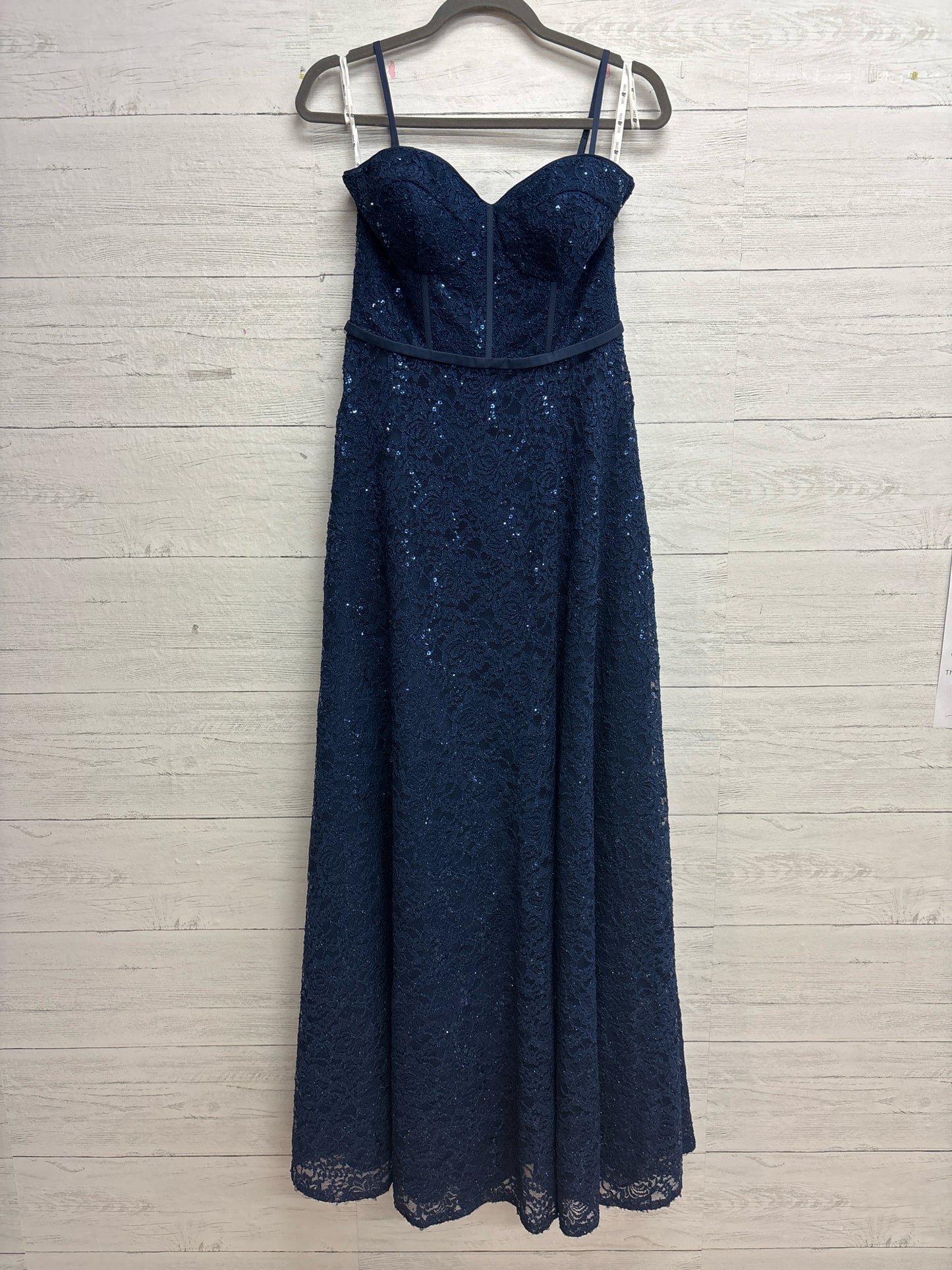 Size 8 JULES & CLEO Navy GOWN