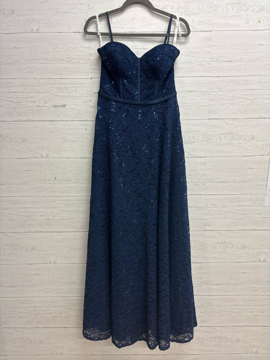 Size 8 JULES & CLEO Navy GOWN
