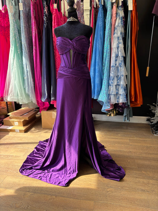 Size 10 Emmi's Elegance Purple GOWN