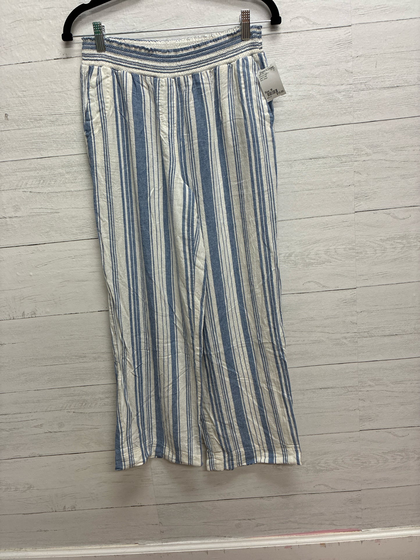 Size M Land 'n Sea Blue Womens Capri