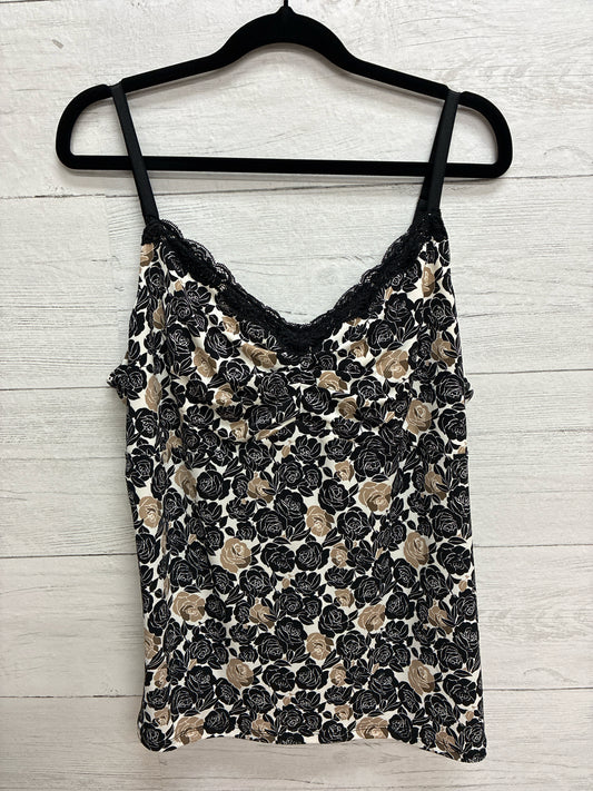 Size XL WhiteHouseBlkMarket black/tan Womens Tank-Top