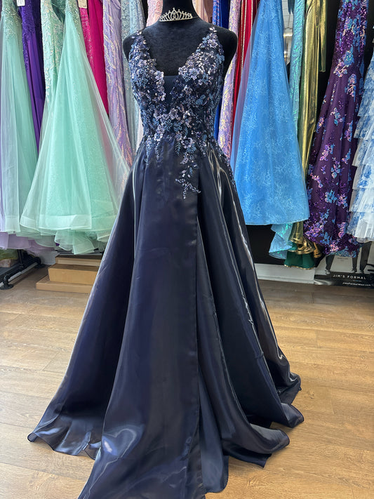 Size 10 Emmi's Elegance Navy GOWN