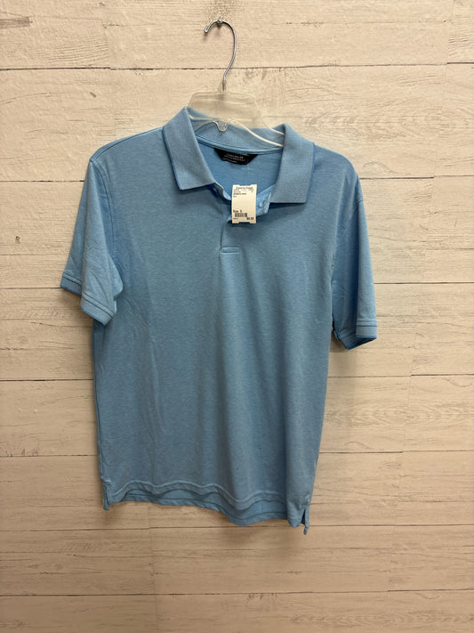 Size S MEMBERS MARK Blue Mens Shirt
