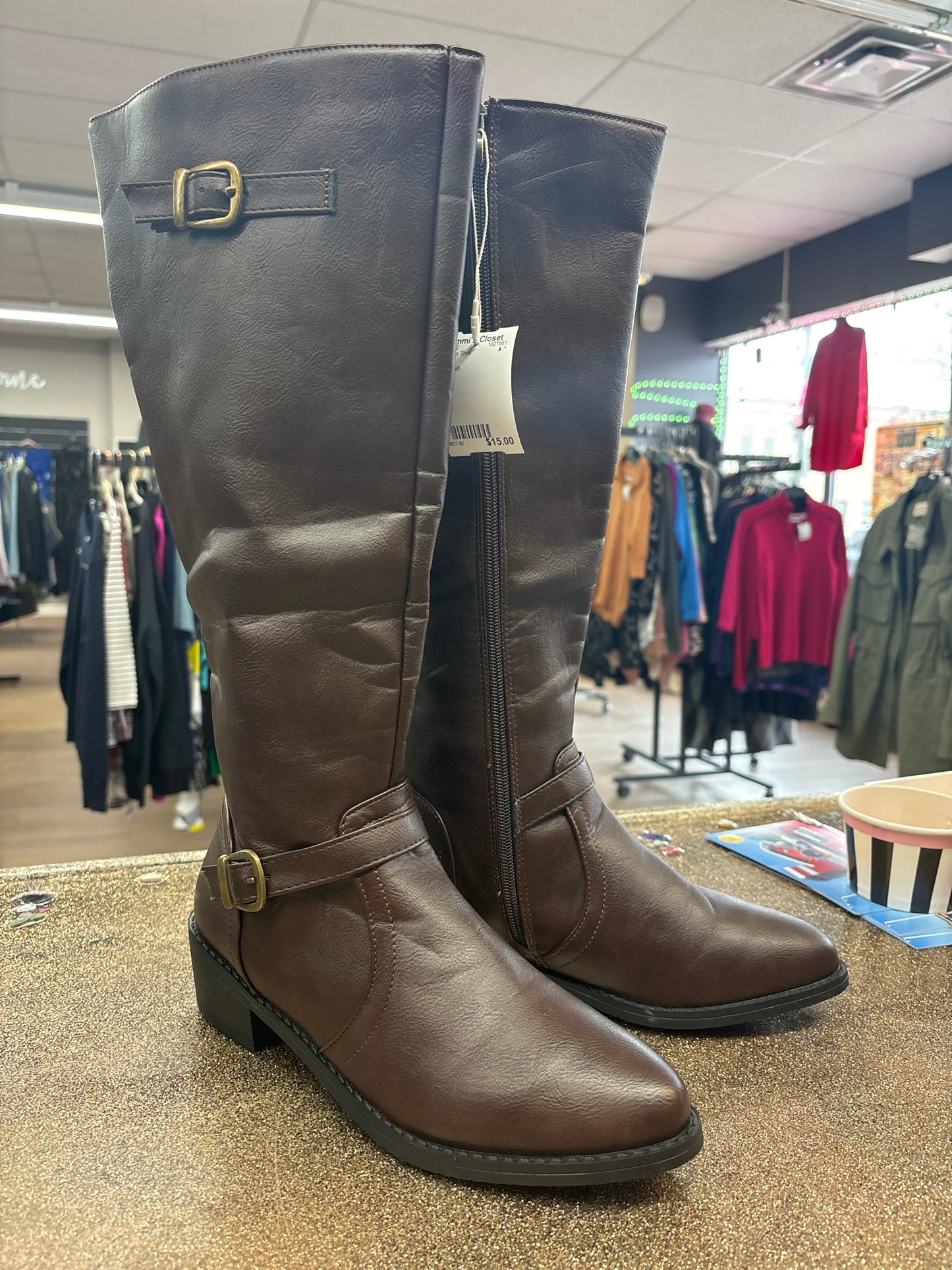 9 N/A Brown Womens Shoe